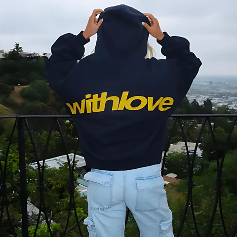 Withlove Hoodie – Unisex Kapuzenpullover mit Positiver Message